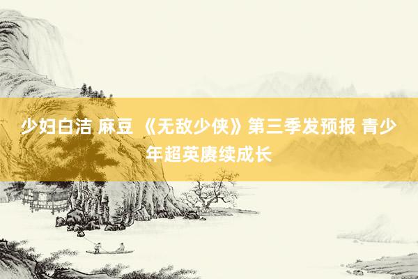 少妇白洁 麻豆 《无敌少侠》第三季发预报 青少年超英赓续成长