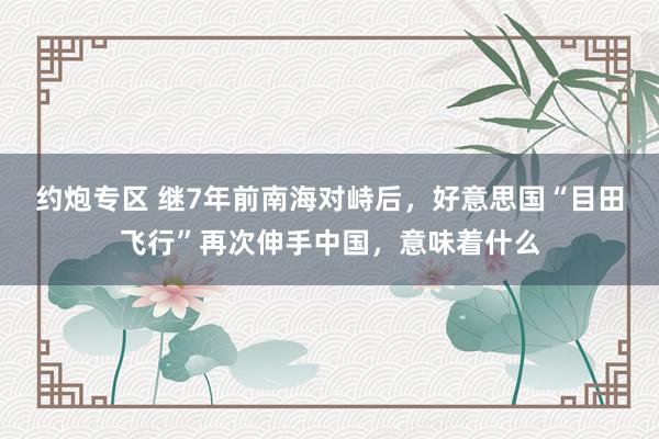 约炮专区 继7年前南海对峙后，好意思国“目田飞行”再次伸手中国，意味着什么
